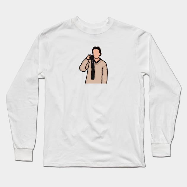 Howie Dorough Long Sleeve T-Shirt by LiloAndArt